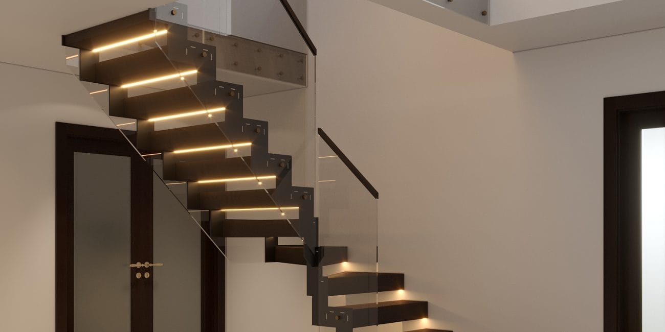 Discover our zig-zag staircase project named "Stratford"