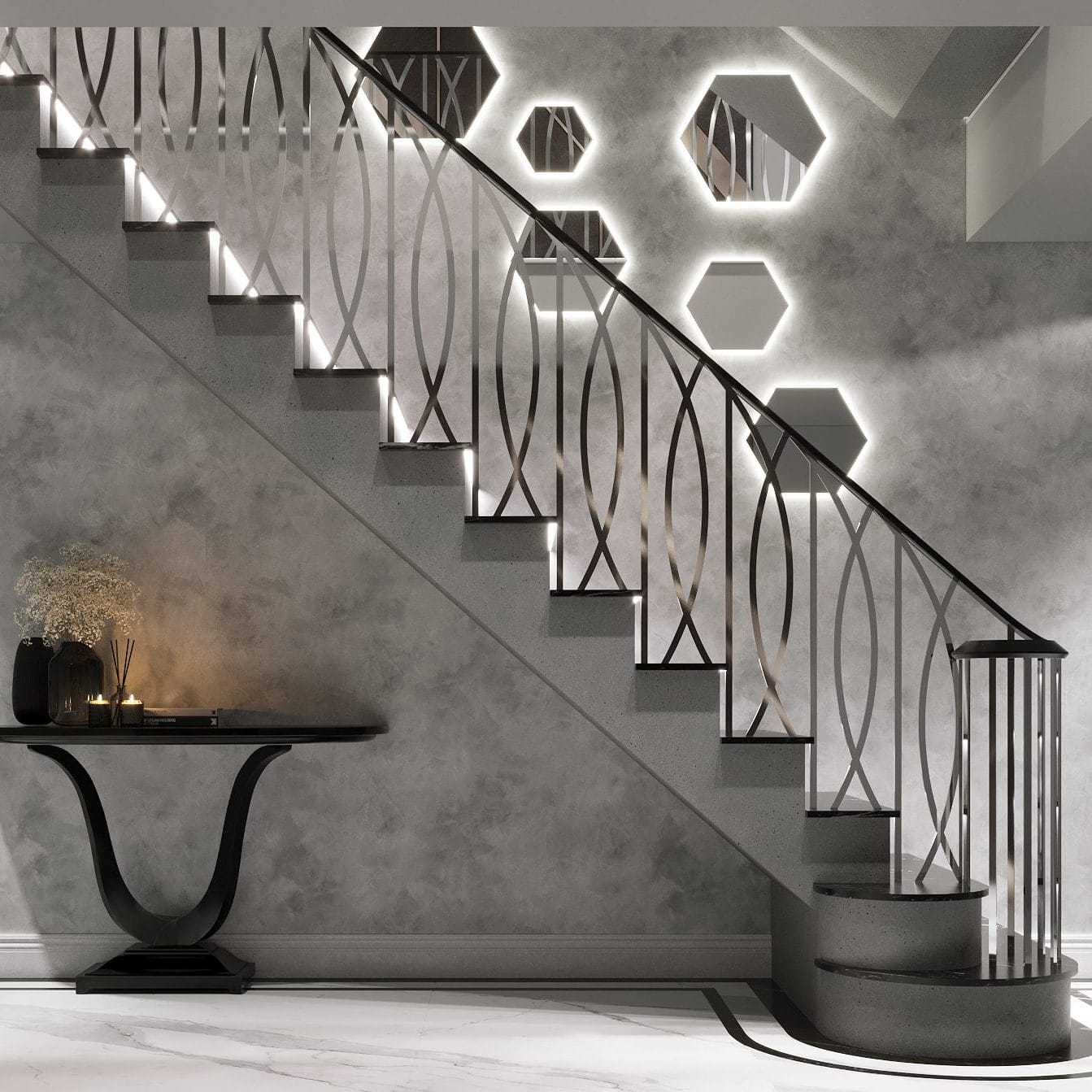 Meet our bespoke "Marylebone" staircase project