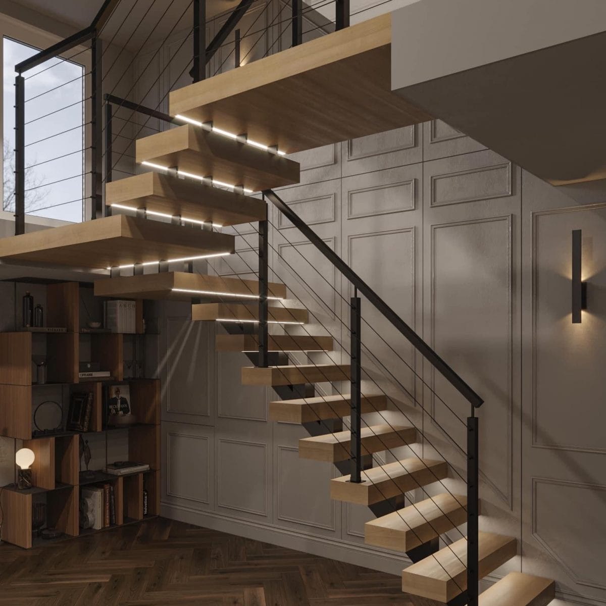 Learn more about our sleek and modern staircase - Brixton