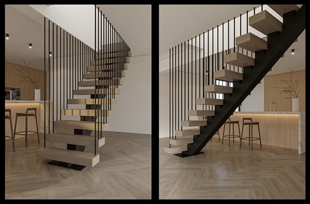 Ready-made Staircase Designs in Any Existing Style