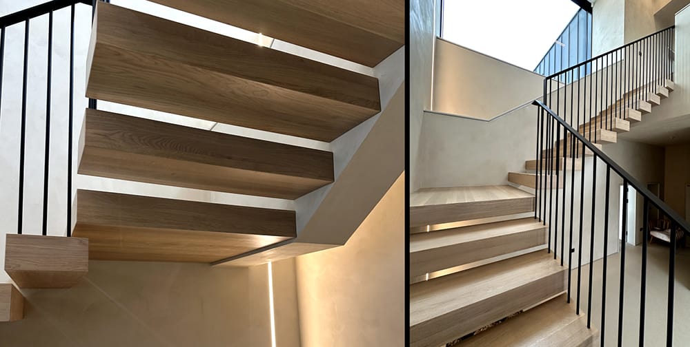 Wooden staircase a great alternative to other materials