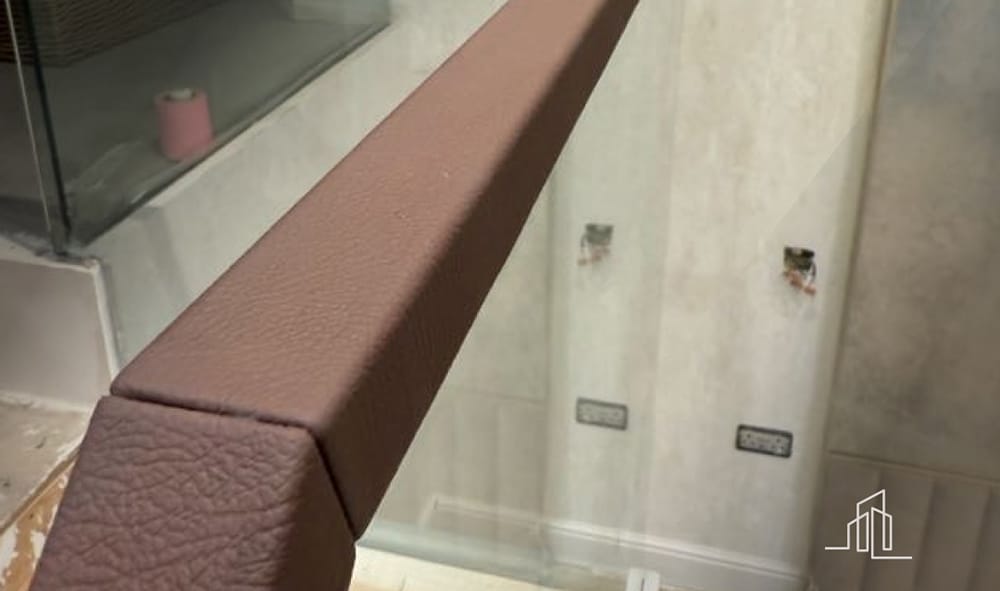 Balustrades with Natural Leather Coating