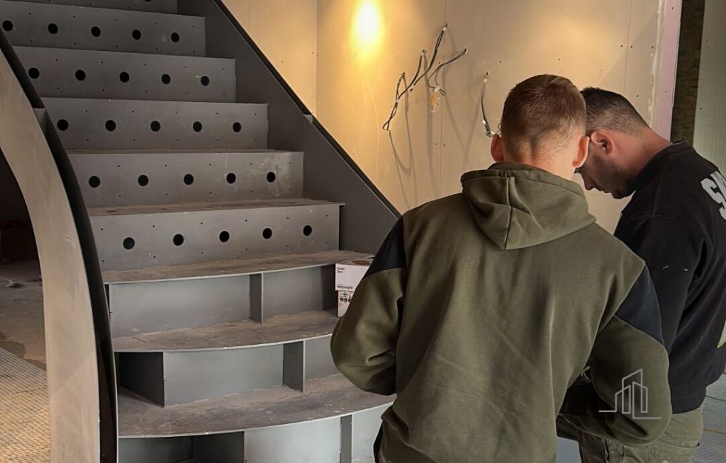 staircase installation proccess