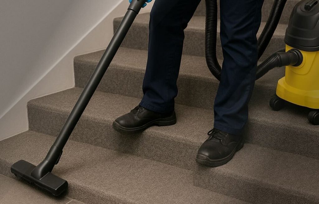 cleaining of staircase