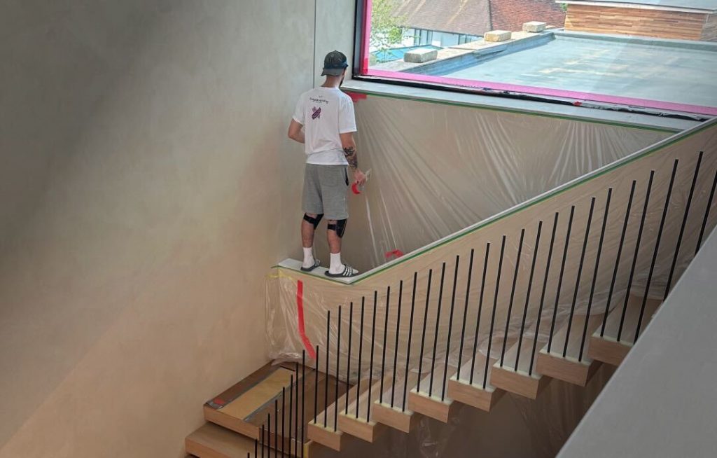 Treating staircase