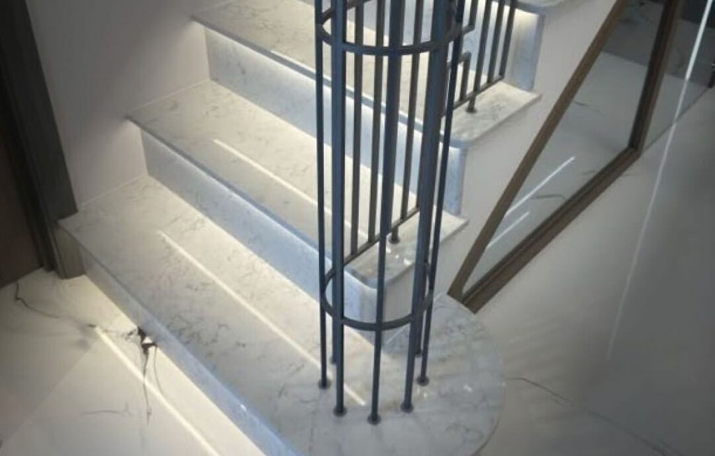 Durability of marble steps