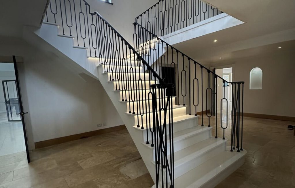 Peterborough bespoke staircase made by V.PSTAIRS