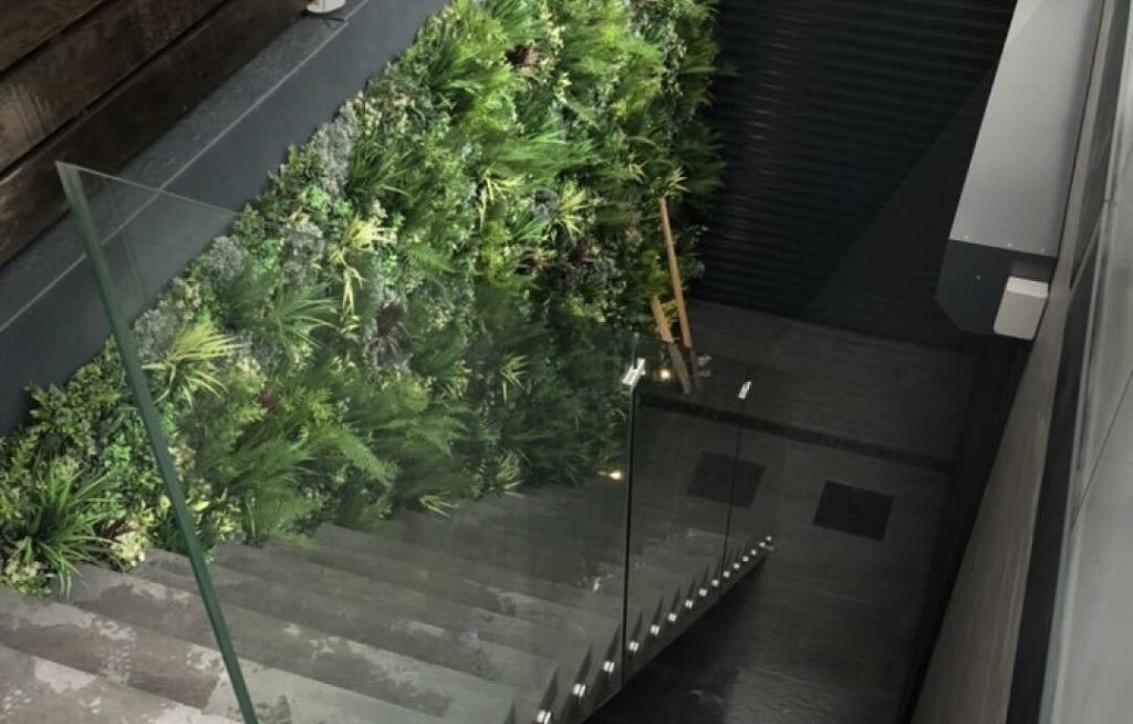 Example of garden staircase