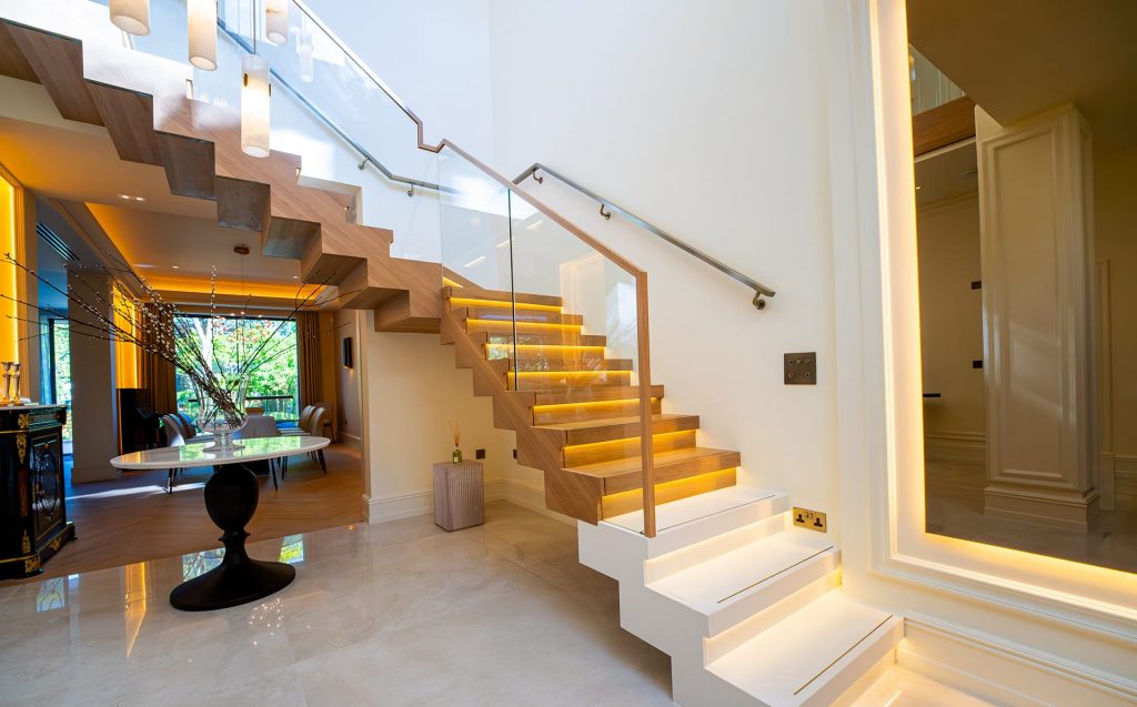 Golders Green staircase project made by V.PSTAIRS
