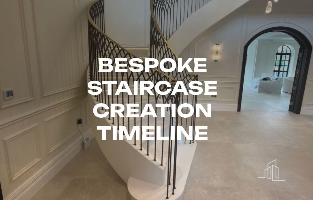 Understanding the time it takes to build a custom staircase in the UK