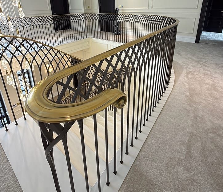 metal balustrade