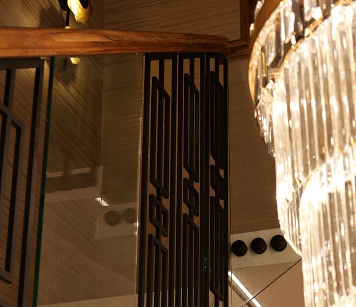 Metal and Glass Balustrade
